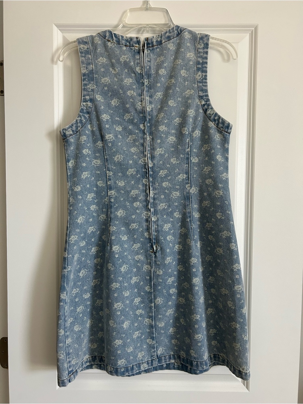 Blu Pepper Light Blue Floral Mini Dress - Picture 6 of 6
